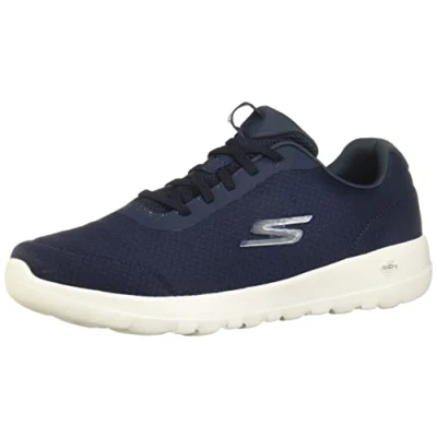 Image of Skechers Womens Go Walk Joy Ecstatic Sneaker, Navy, 7