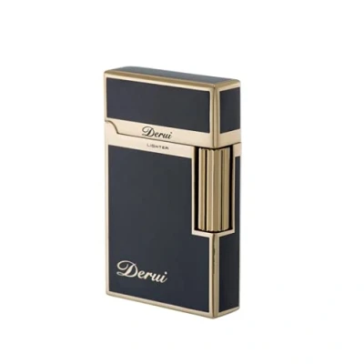 Image of (Sold without Gas) Portable Lighter Butane Gas Refillable Soft Flame Gift (Gold)
