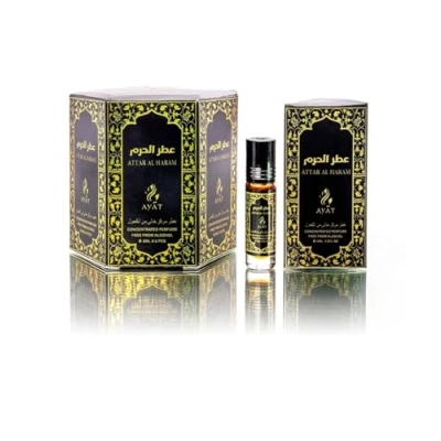 Image of AYAT PERFUMES 6 x ml Fragrance Oil for MEN &amp; WOMEN long lasting and comfortable (Attar Al Ahram)