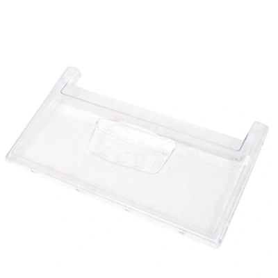 Image of SPARES2GO Transparent Drawer Front Panel for Indesit Fridge Freezer Fitment List B