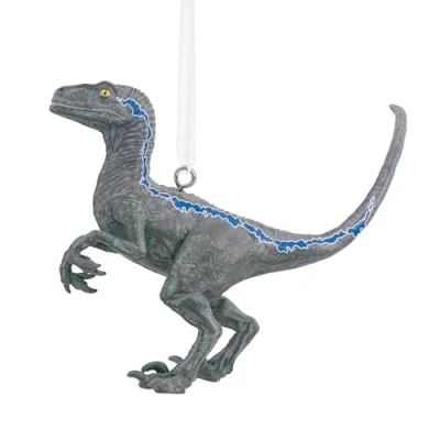 Image of Hallmark Beta the Velociraptor Hanging Ornament, Jurassic World Tree Decoration, Resin Christmas Gifts for