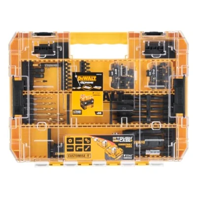 Image of Dewalt DT70777 QZ 85 Piece Screwdriver Drill Bits with Angle Head.