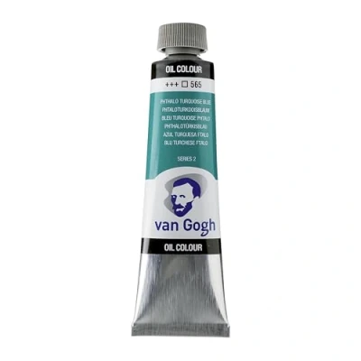 Image of Van Gogh PAINT OIL TURQ BLUE