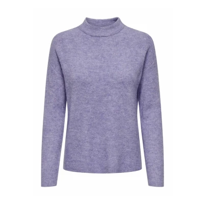 Image of ONLY Onlcamilla O NECK Jumper, Women&#039;s, Size: Small, Chinese violet
