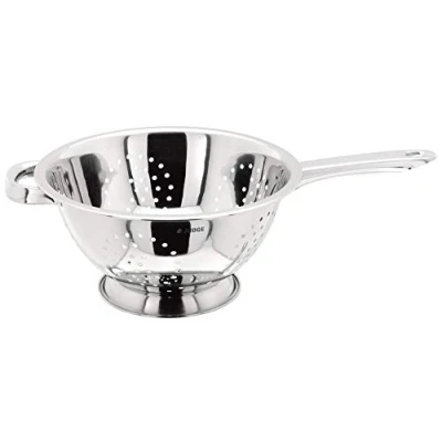 Image of Judge Polished Stainless Steel Long Handle 24cm Colander