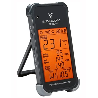 Image of VOICE CADDIE SWING Golf LAUNCH MONITOR SC200+