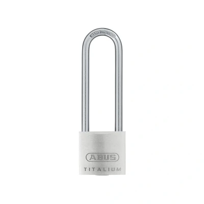 Image of Abus 64TI/30mm TITALIUM Padlock 60mm Long Shackle Carded