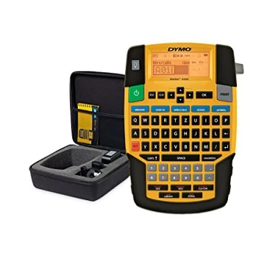 Image of Dymo Coffret Imprimante d&#039;étiquettes Rhino 420 (Jaune)