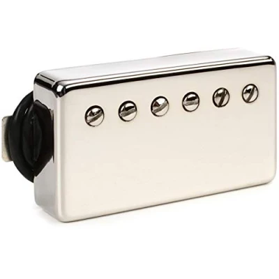 Image of Seymour Duncan SSH/2 N Ncov 4 C SSH Jazz Model Neck Position Cover Nickel