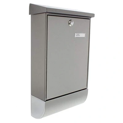 Image of Burg Wächter 39680 Letterbox Oslo Set 37670 NI, Stainless Steel