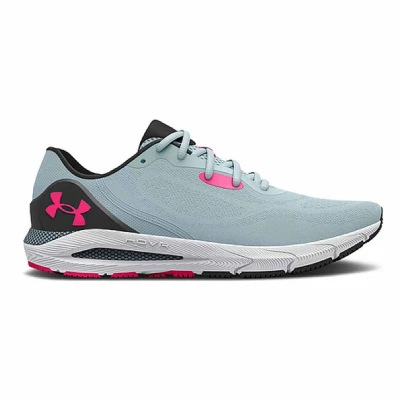 Image of Under Armour HOVR Sonic 5 Running Shoes Womens Blue White