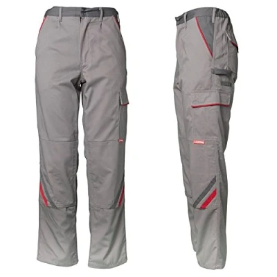 Image of Planam 2320102 Size 102 &quot;Highline Trousers Royal/Marine Blue/Zinc