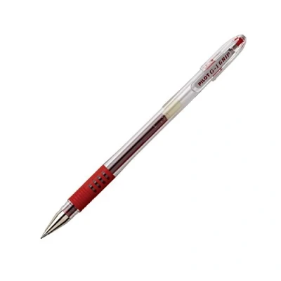 Image of Pilot G1Grip Fine Point Gel Ink Ball Pens Pack of 6Redaa