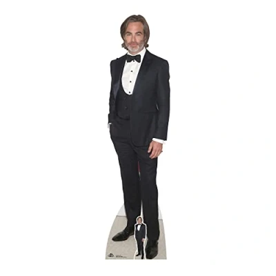 Image of CS982 Chris Pine Lifesize Cardboard Cutout With Mini
