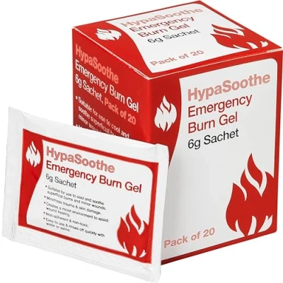 Image of Safety First Aid Group Hypasoothe Burn Gel 6g Pack 20