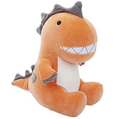 Image of VFM Orange T Rex 30cm Plush Oh So Soft Cute Fabric Dinosaur Toy