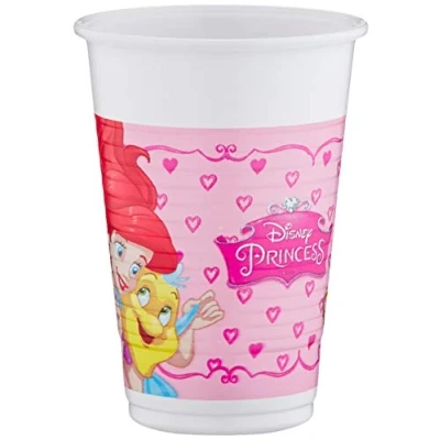 Image of PRINCESS 10110746 86678 Disney Cups, Pink, 1 Count (Pack of 1)