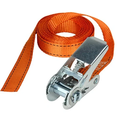 Image of Master Lock 3209EURDAT FastLink Ratchet Strap, Orange, 5m x 25mm strap