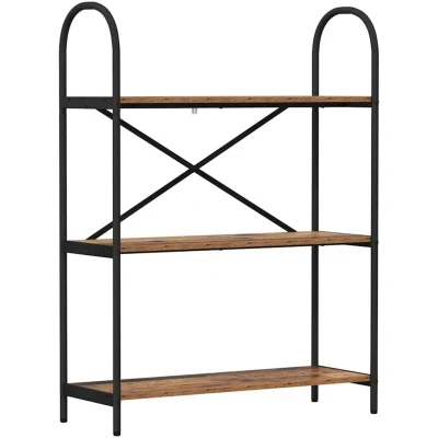 Image of vidaXL Bookshelf Old wood 80 x 30 109 cm Engineered