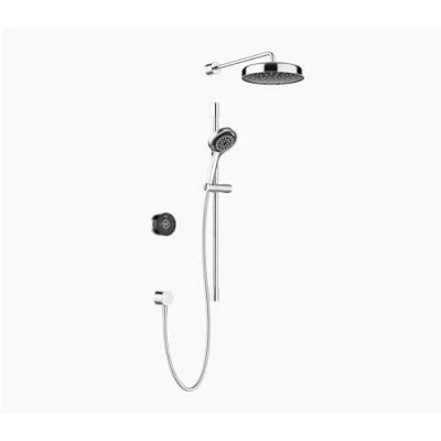 Image of Mira Showers Platinum Dual Wall Fed Wireless Digital Mixer Shower, HP Combi, 1.1981.002