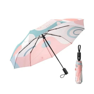 Image of Mr. Pen Windproof Travel Umbrella, Automatic Umbrellas for Rain, Compact Umbrella Compact, Rain Windproof, Portable