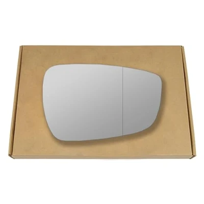 Image of Less4spares side View Replacement Wing Mirror Glass Compatible with Hyundai i30 2012 2017 Blind Spot Right Driver off RHS O/S